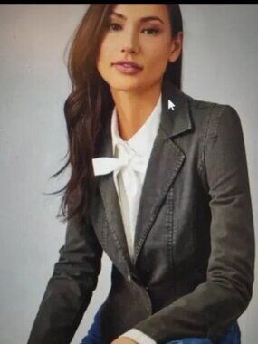 Anthropologie Structured Blazer Size 14